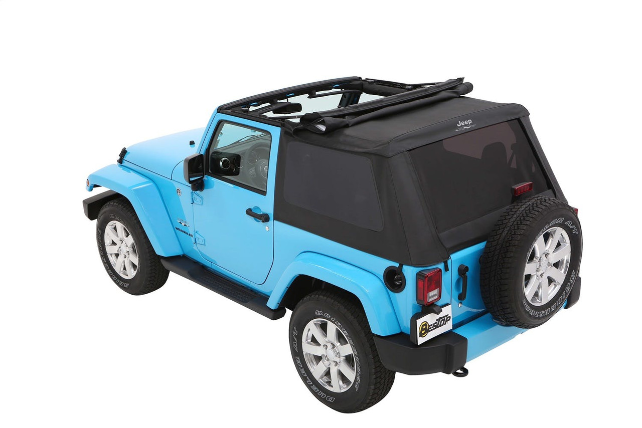 TrekTop Soft Top Kit, Black Diamond | (07-18) Wrangler JK, 2 Door | 56452-35