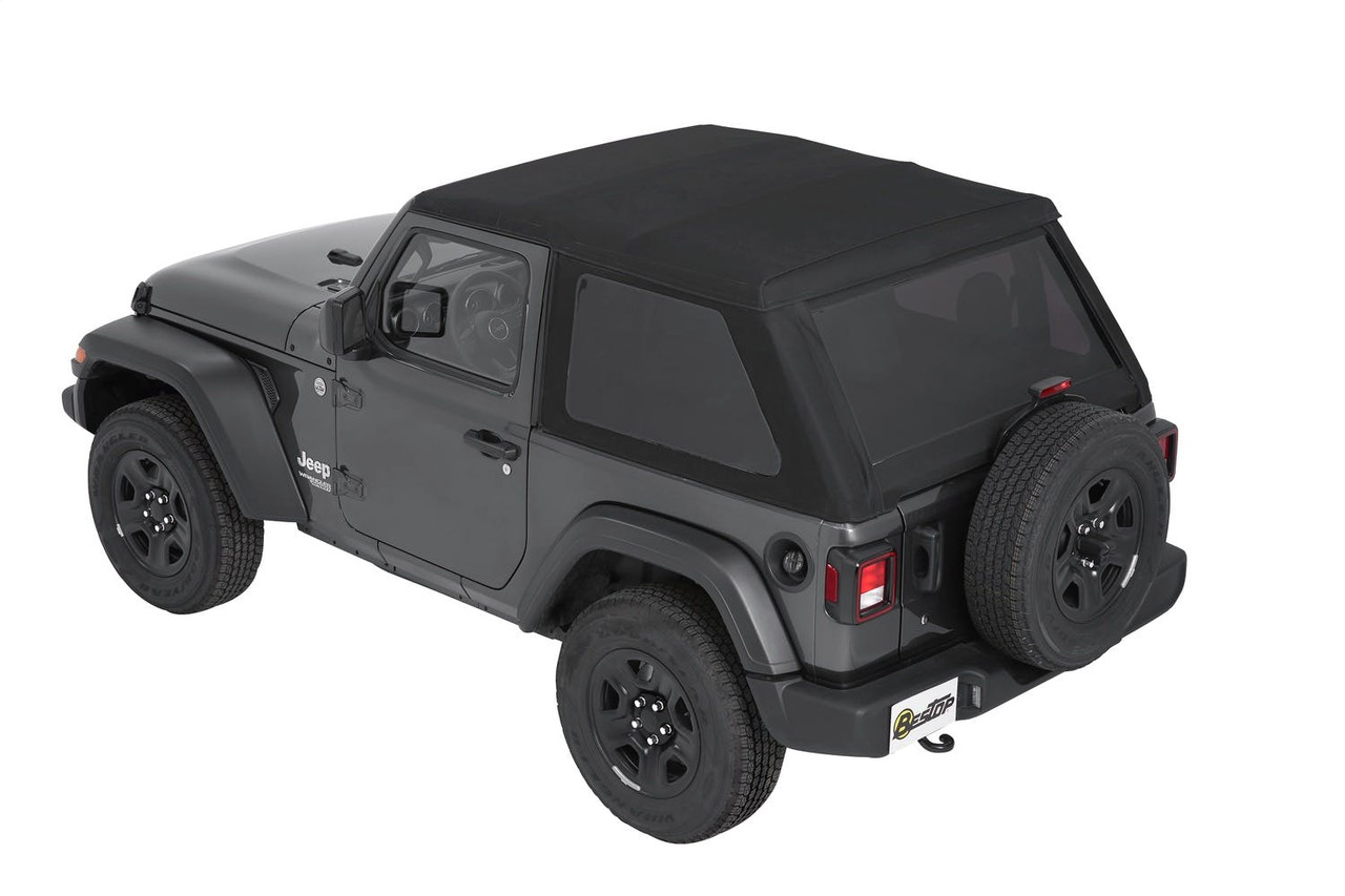 TrekTop Soft Top Kit, Black Diamond | (18-24) Wrangler JL, 2 Door | 56862-35