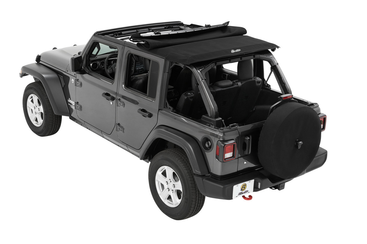 TrekTop Soft Top Kit, Black Diamond | (18-24) Wrangler JL, 4 Door | 56863-35