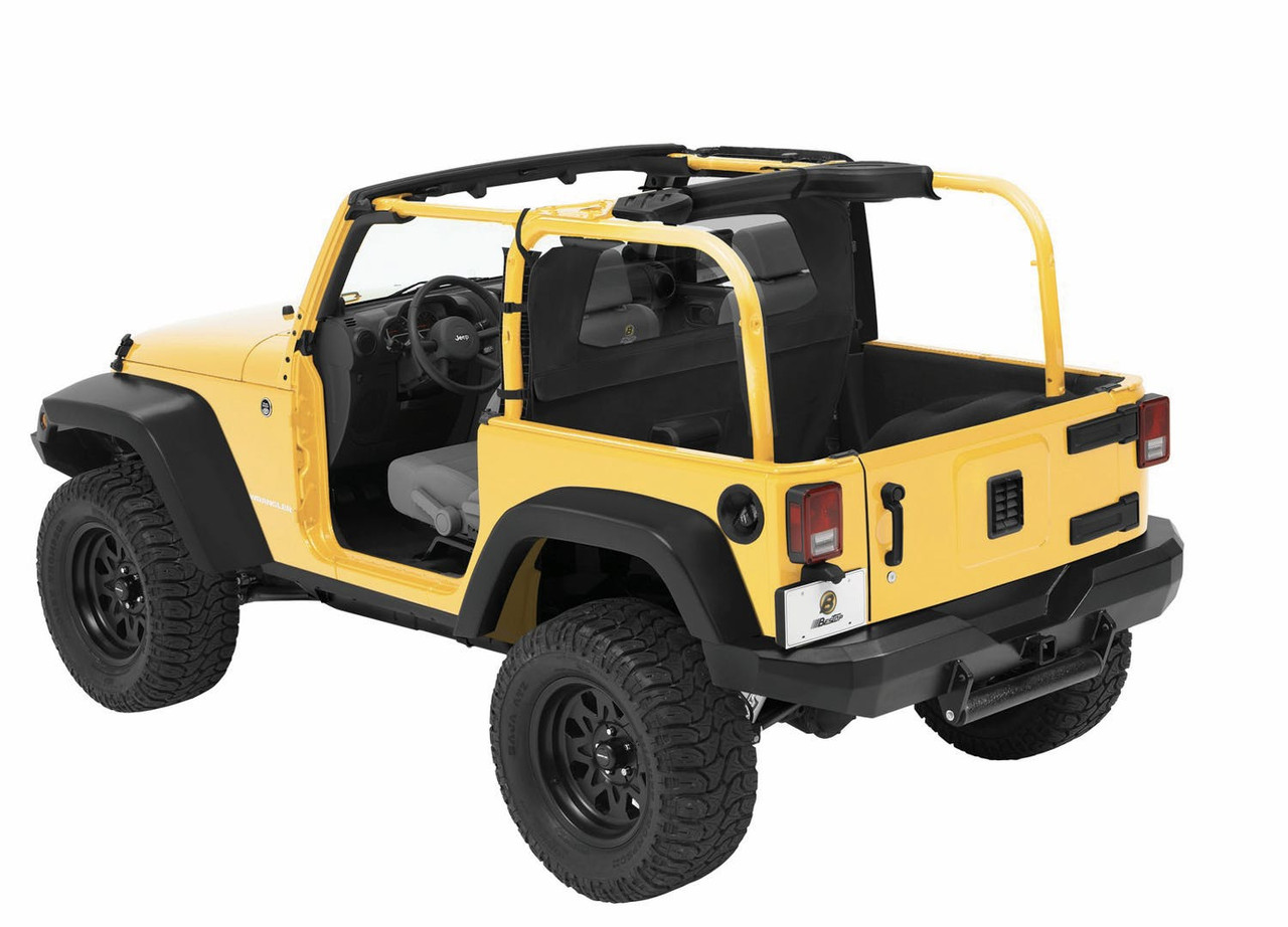 Standard WindJammer, Black Diamond | (07-18) Wrangler JK, 2 Door | 80031-35