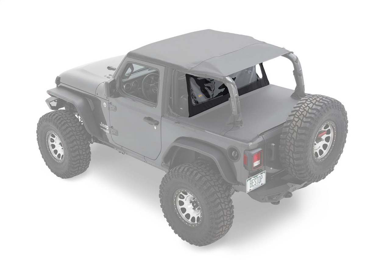 Standard WindJammer, Black Diamond | (18-23) Wrangler JL, 2 Door | 80050-35