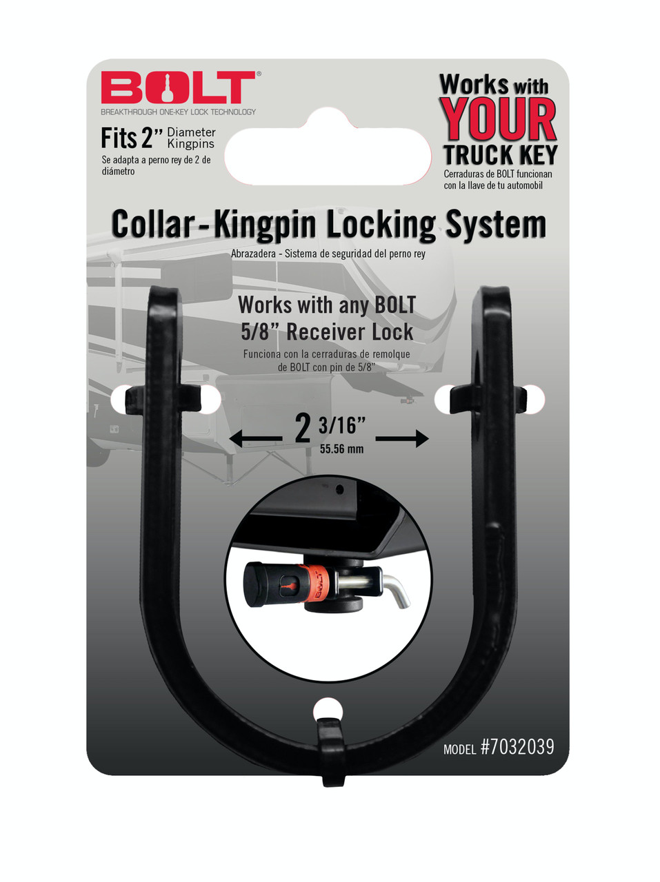 Locking Kingpin Collar Fifth Wheel | Universal | 7032039