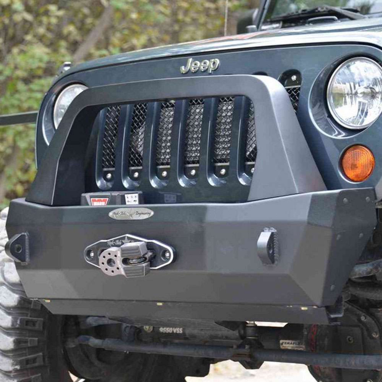 Rigid Series Bumper, Shorty, Front | (07-18) Wrangler JK | FBS100JK