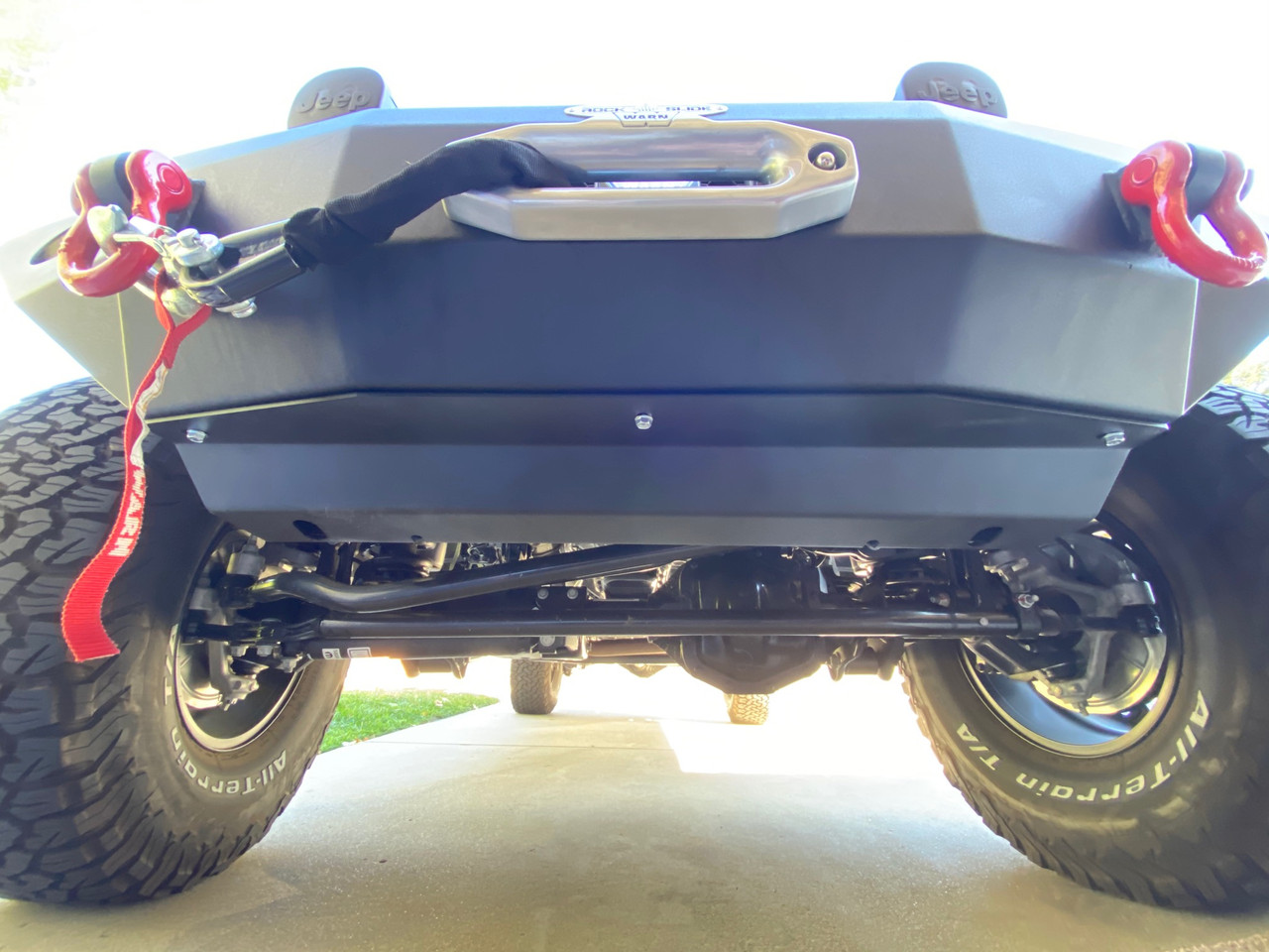Rigid Series Bumper Skid Plate, Front | (18-23) Wrangler JL | FBSP100JL