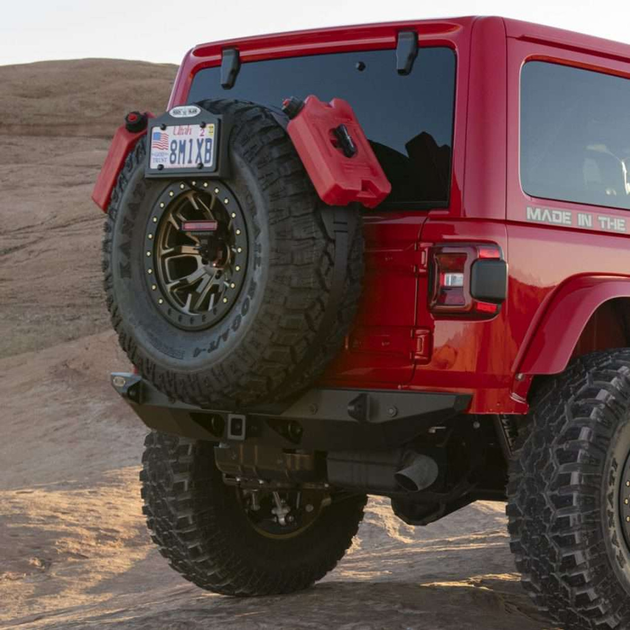 Rigid Series Bumper, Shorty, Rear | (18-23) Wrangler JL | RBF200JL