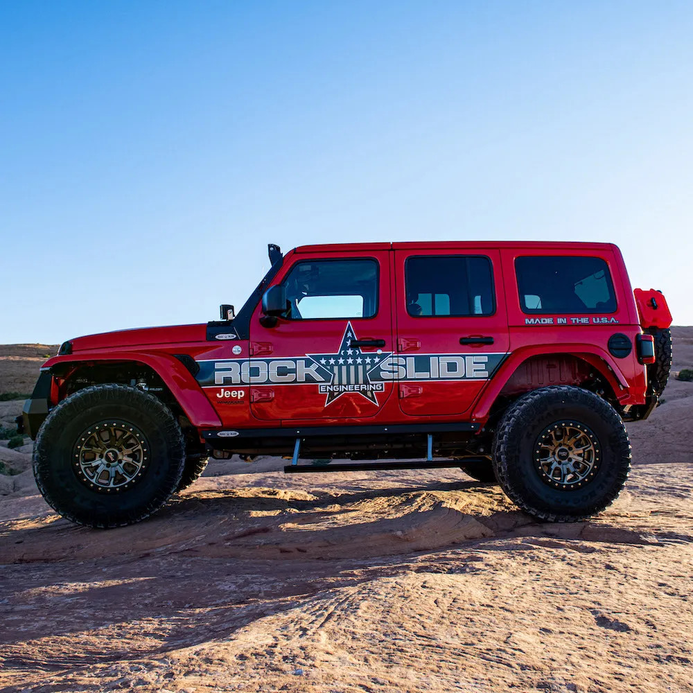 Step Slider | 2024 Wrangler JL, 4 Door | BDSS301JL4