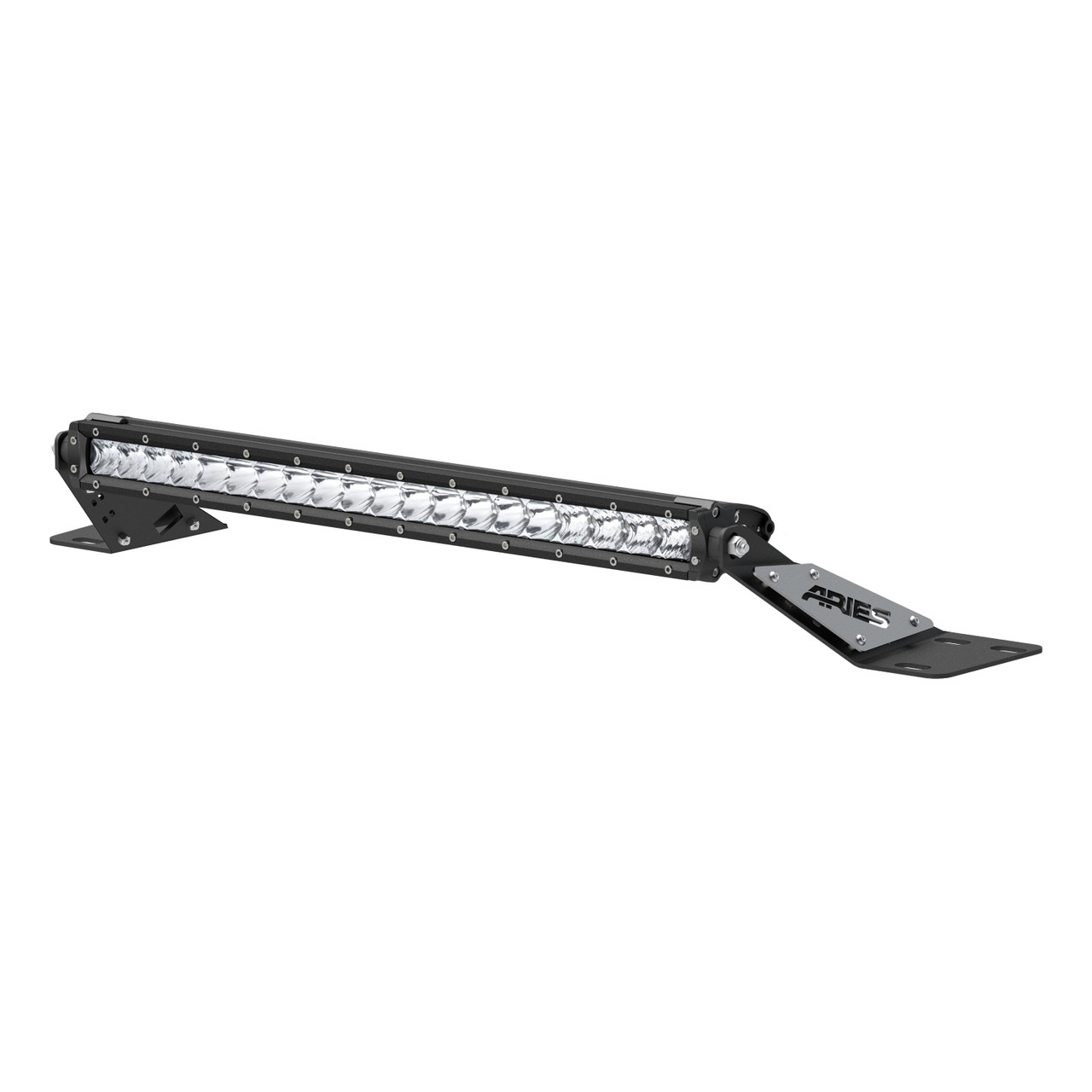 LED Hood Light Mounting Bracket, LED Light and Bracket, Combo Beam, 9,800-lumen | (97-06) Wrangler TJ | 1501302