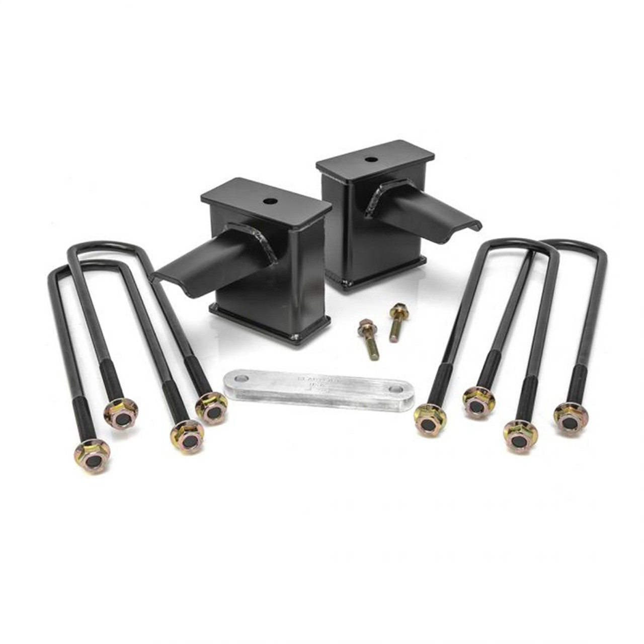 6.5" Tall Flat Block, 2 Piece Drive Shaft | (17-24) Super Duty F-250/F-350, Diesel, 4WD | 26-2766