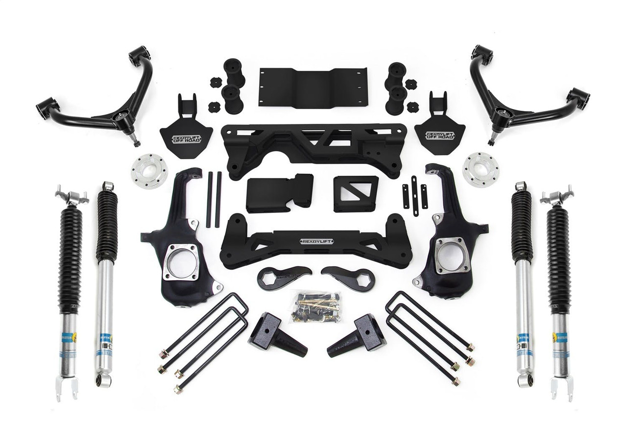 7-8'' Lift Kit, With Bilstein Shocks | (11-19) Silverado/Sierra 2500/3500HD, RWD/4WD | 44-3072