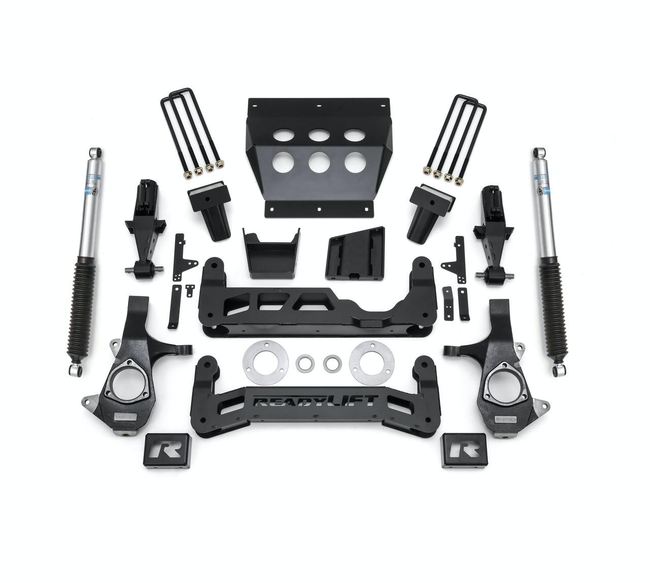 7'' Big Lift Kit, With Bilstein Shocks | (14-16) Silverado/Sierra 1500, RWD/4WD, Cast Steel OE Upper Control Arms | 44-3471