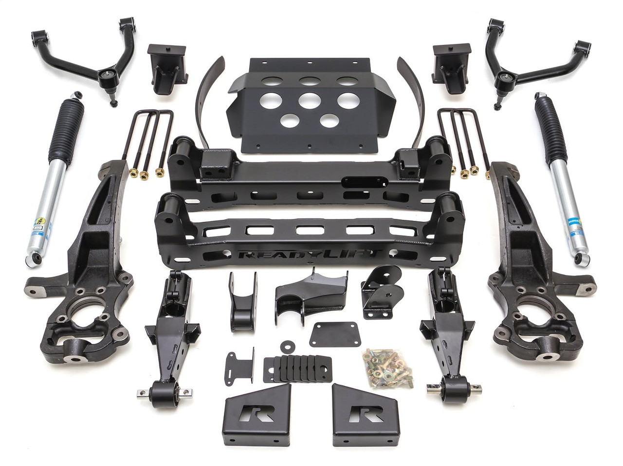 8'' Big Lift Kit, With Upper Control Arms and rear Bilstein Shocks | (19-24) Silverado/Sierra 1500, RWD/4WD | 44-3985