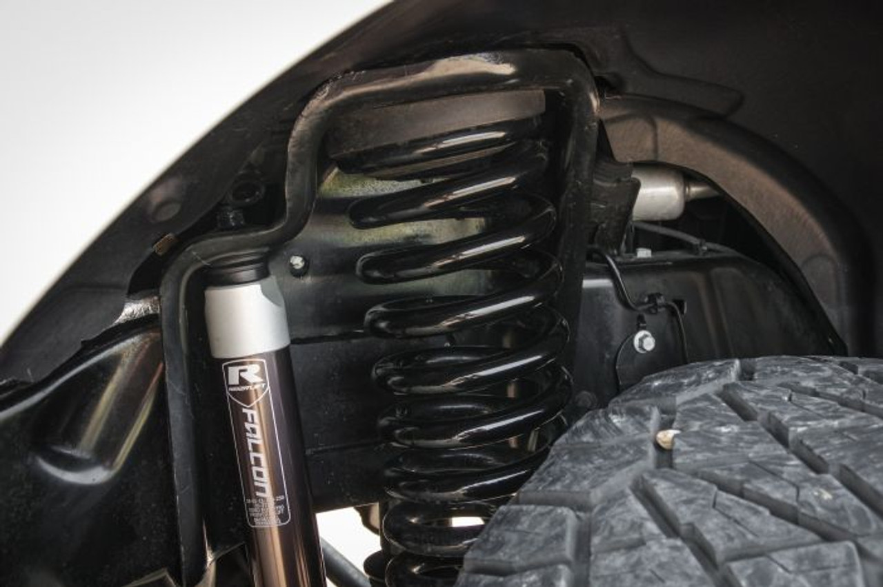 4'' Coil Spring Lift Kit, With Falcon 1.1 Monotube Front/Rear Shocks and Front Track Bar Bracket | (17-22) Super Duty F-250/F-350, Diesel, 4WD | 49-27420