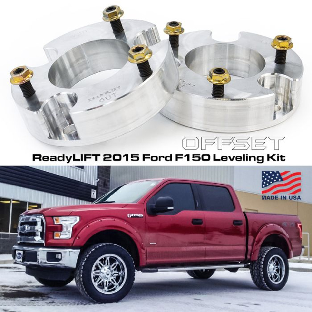2.25'' Leveling Kit | (15-20) F-150, RWD/4WD | 66-2215