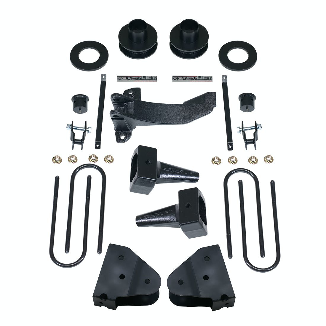 3.5'' SST Lift Kit with 4'' Flat Blocks, 2 Piece Drive Shaft, With out Shocks  | (17-19) Super Duty F-350, 4WD, DRW | 69-2734