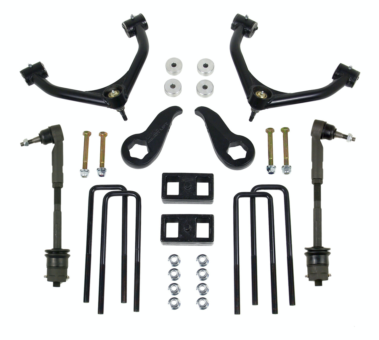 3.5'' SST Lift Kit Front with 1.0'' Rear, With Upper Control Arms With out Shocks | (11-19) Silverado/Sierra 2500/3500HD, RWD/4WD | 69-3411