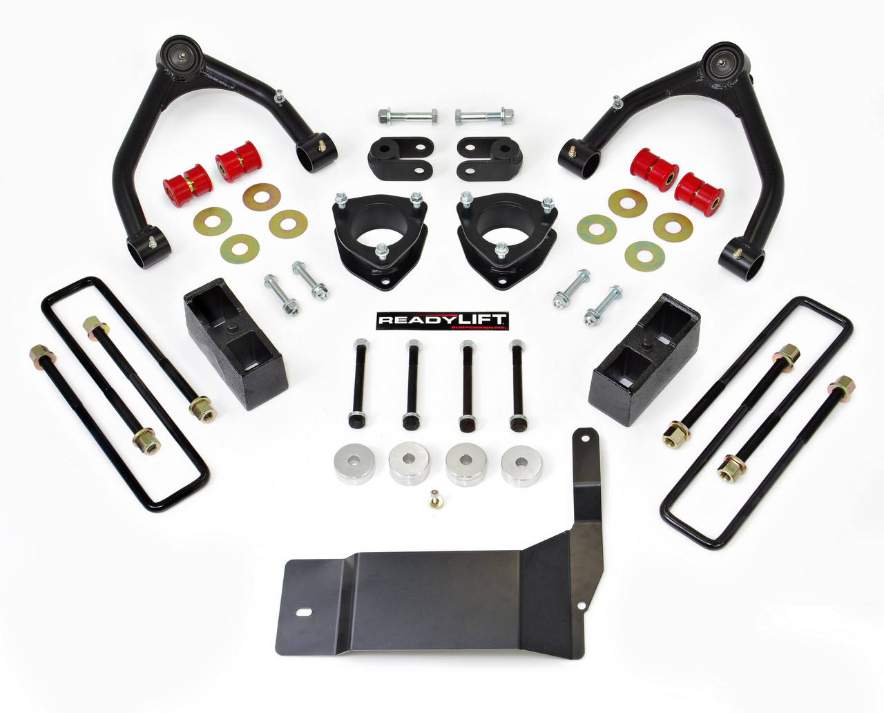 4'' SST Lift Kit, With Upper Control Arms, With out Shocks | (14-18) Silverado/Sierra 1500, RWD/4WD, Aluminum or Stamped Steel OE Upper Control Arms | 69-3414