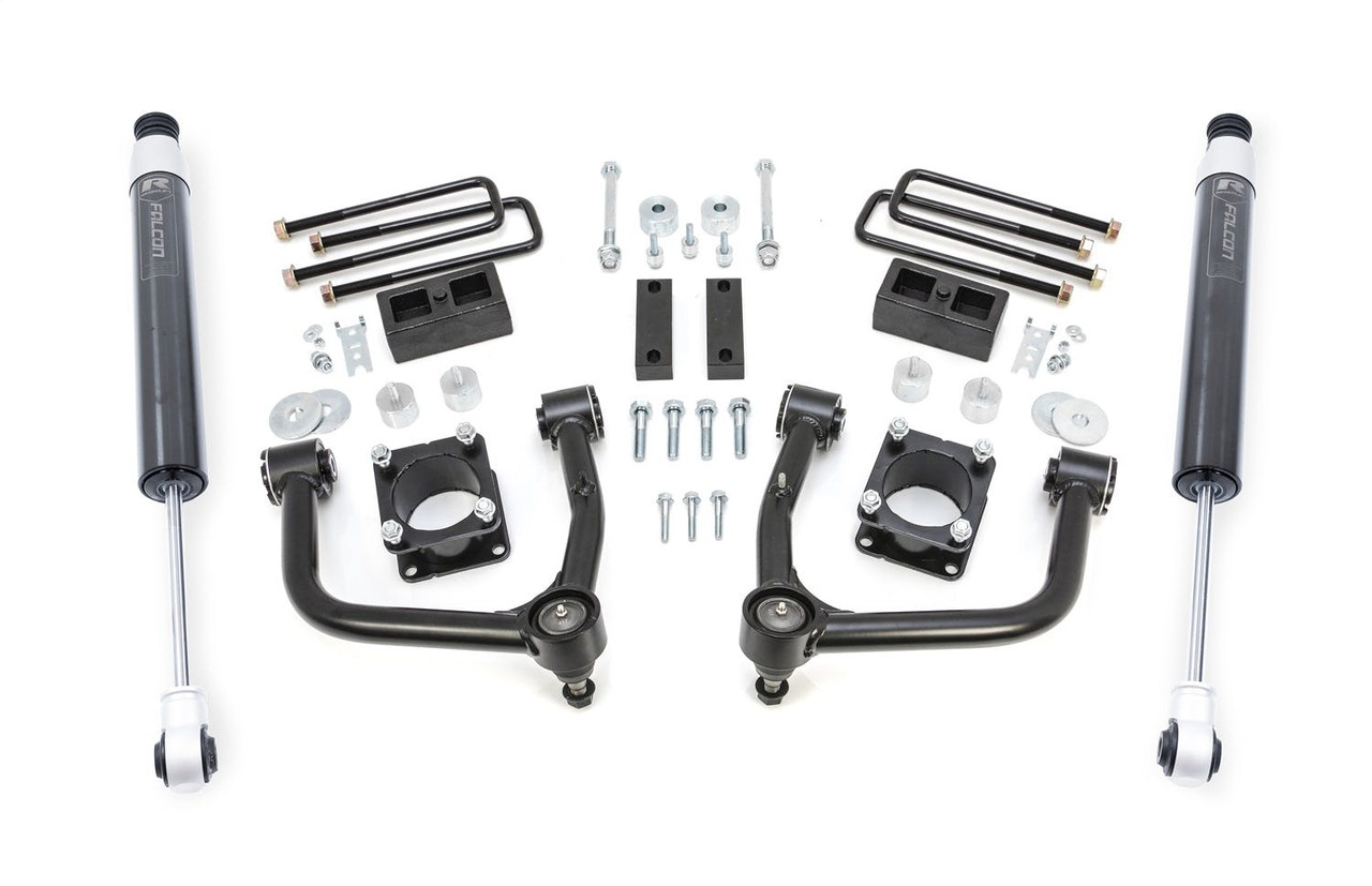 4.0'' SST Lift Kit Front with 2'' Rear, With Upper Control Arms and Falcon 1.1 Monotube Shocks | (07-21) Tundra, RWD/4WD | 69-54750