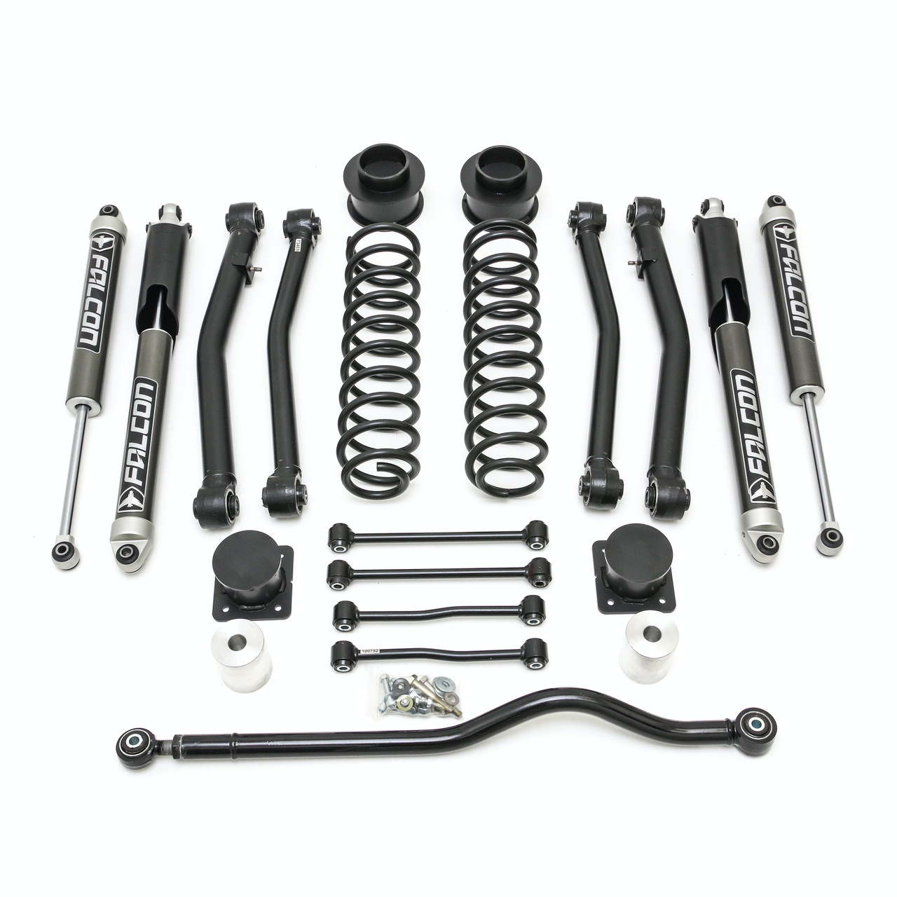 4'' Terrain Flex 4-Arm Kit, With Falcon 2.1 Shocks (includes front track bar) | (20-23) Gladiator JT, 4WD | 69-6041