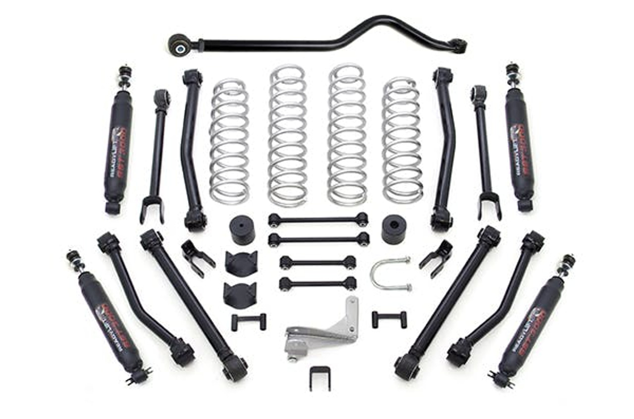 4" Terrain Flex 8-Arm Lift Kit, With SST3000 Shocks | (07-18) Wrangler JK, 4WD | 69-6409