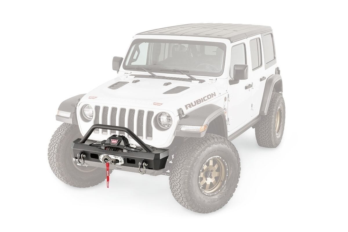 Elite Series Bumper, Front, With Tubular Grille Guard | (18-23) Wrangler JL, (20-23) Gladiator JT | 101330