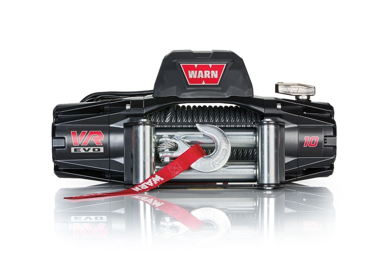 WARN VR Evo 10 Electric Winch Steel Cable, 10,000lb | Universal | 103252