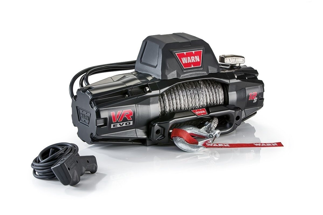 VR Evo 12-S Electric Winch, Synthetic Rope, 1200lb | Universal | 103255
