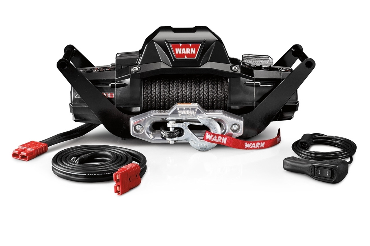 Zeon 10-S Electric Winch Multi-Mount Winch Kit, Synthetic Rope, 1000LB | Universal | 104179