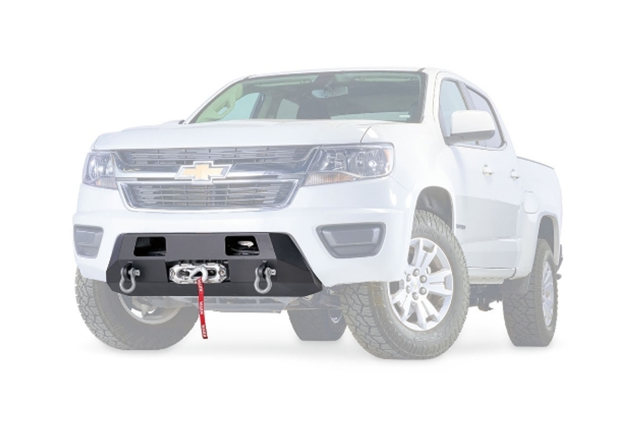 Semi-Hidden Half Bumper, Winch Ready | (15-20) Colorado | 106672