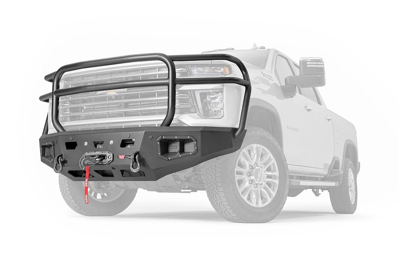 Ascent HD Bumper, Front, Grille Guard | (20-23) Silverado 2500/3500 | 107005