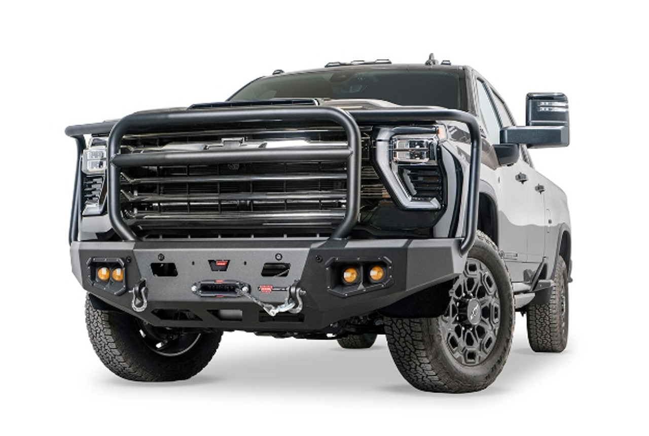 Ascent HD Bumper, Front, Grille Guard | (24-25) Silverado 2500/3500 | 110913