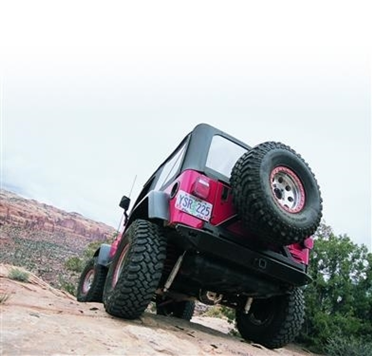 Rock Crawler Bumper, Rear | (87-06) Wrangler YJ/TJ | 61857