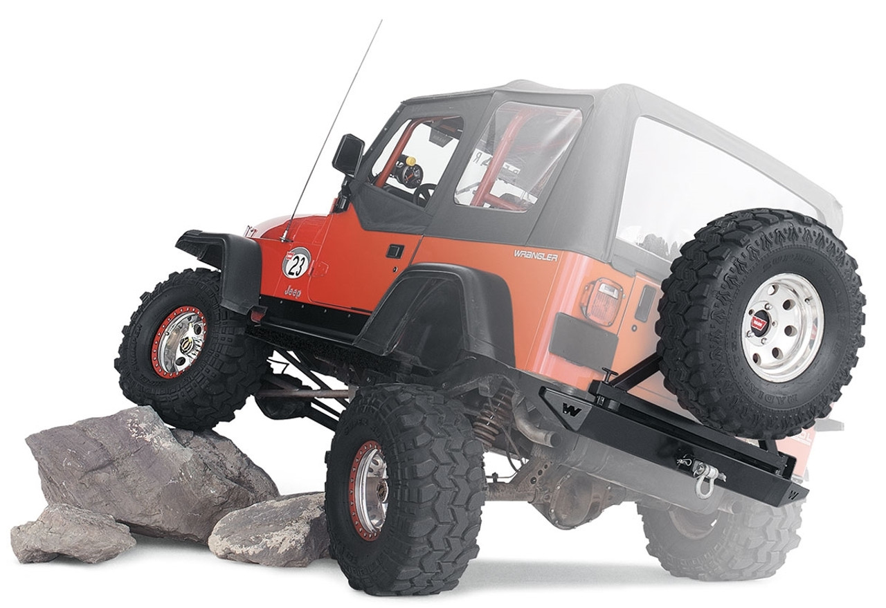 Rock Crawler Bumper, Rear | (97-06) Wrangler TJ | 65508