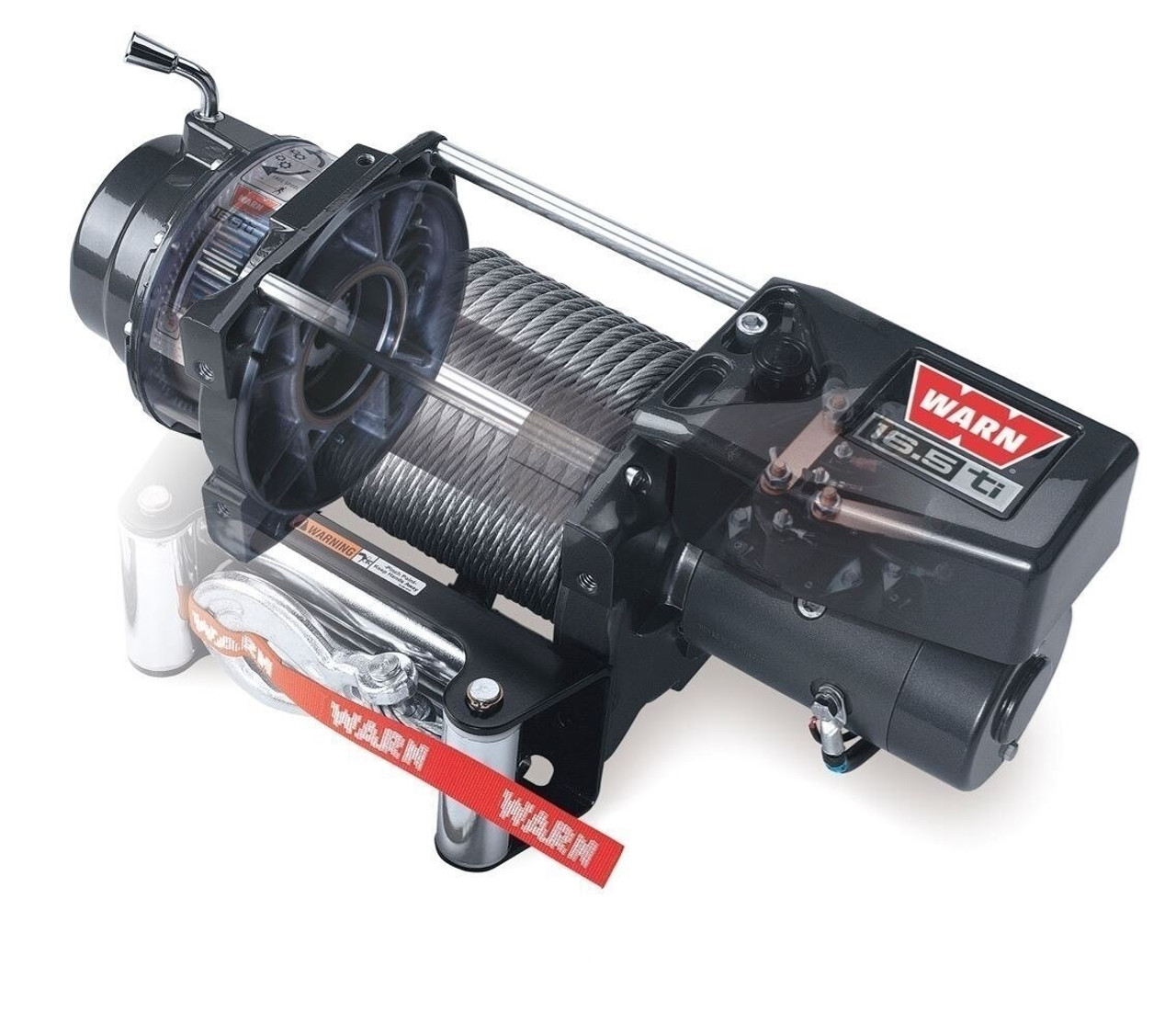 HeavyWeight 16.5TI Electric Winch, Steel Cable, 16,500LB | Universal | 68801
