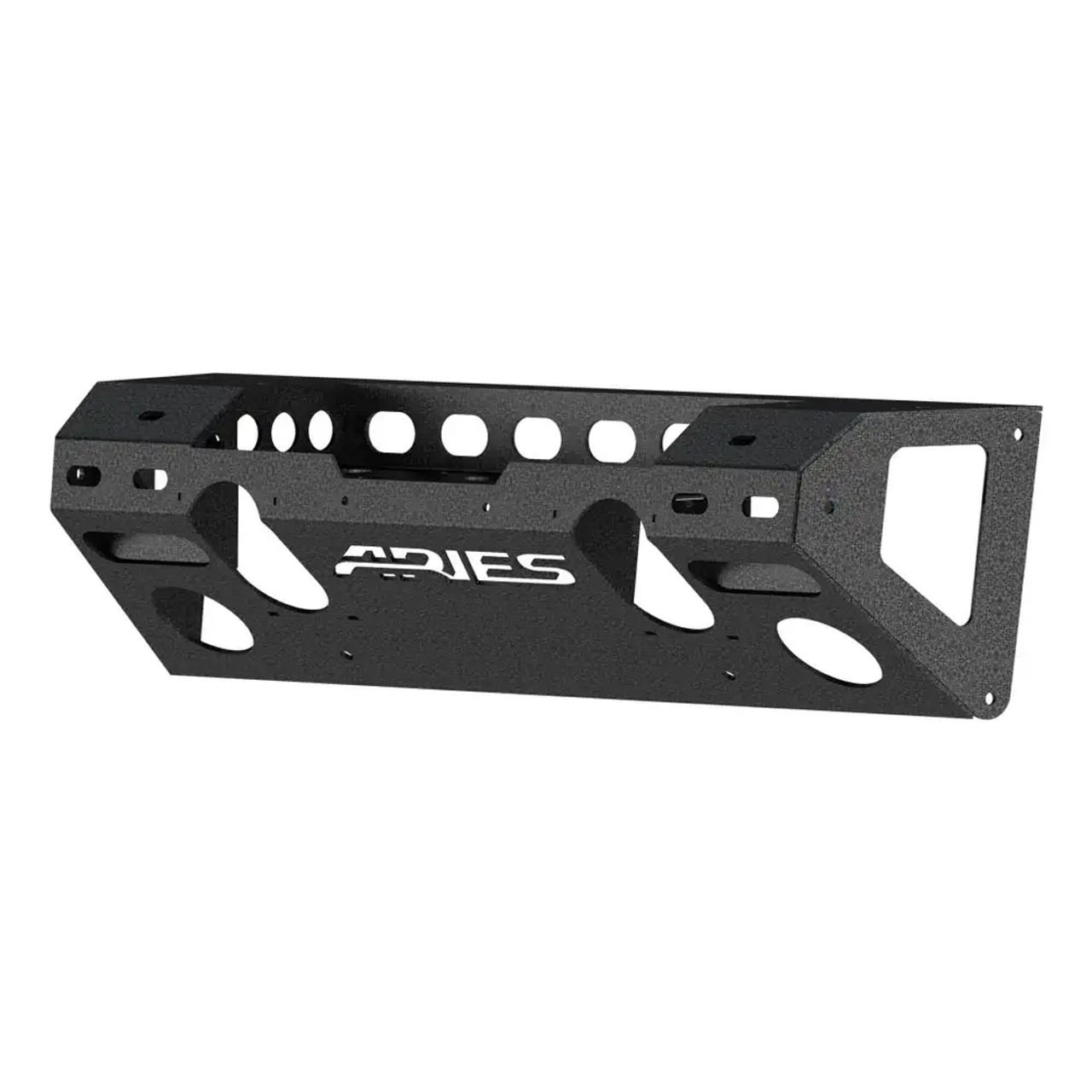TrailChaser Modular Front Bumper, Aluminium, Black Coat | (07-18) Wrangler JK | 2081001