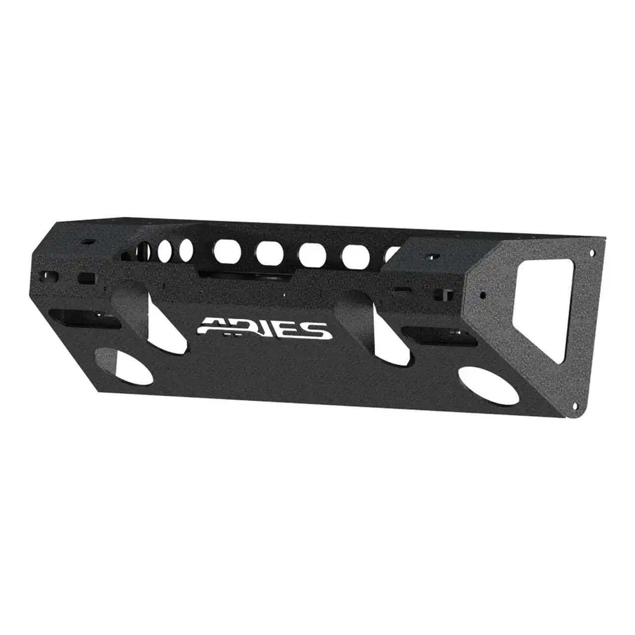 TrailChaser Modular Front Bumper, Aluminium, Black Coat | (18-24) Wrangler JL, (20-24) Gladiator JT | 2081004