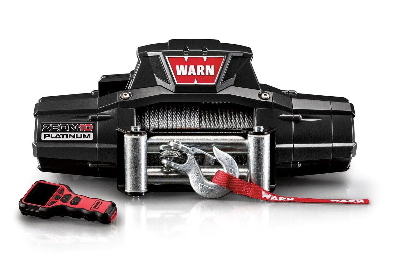 Zeon Platinum 10 Electric Winch, Steel Cable, 1000lb | Universal | 92810