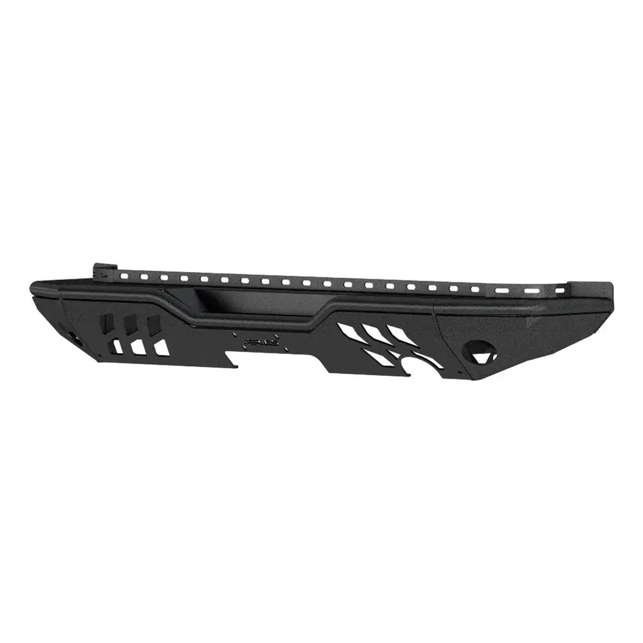 TrailChaser Aluminum Rear Bumper, Aluminium, Black | (07-18) Wrangler JK | 2082036