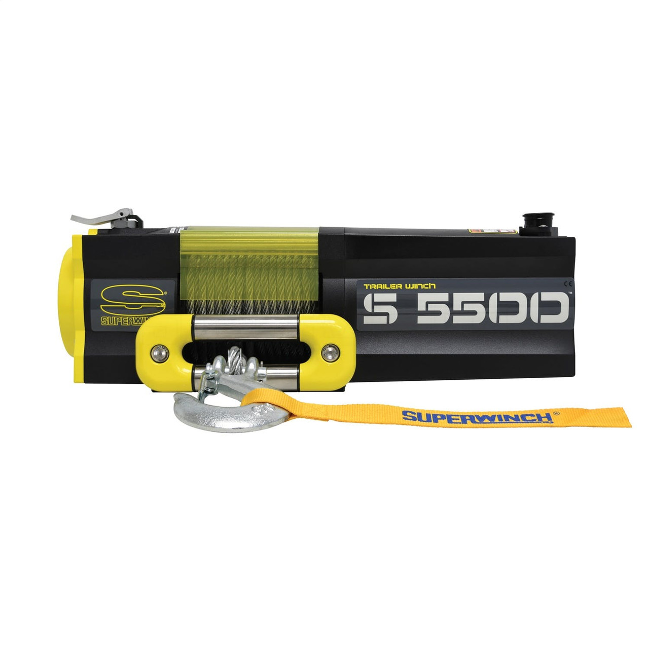 12V Utility Winch, 5,500lb, Steel Wire | Universal | 1455200