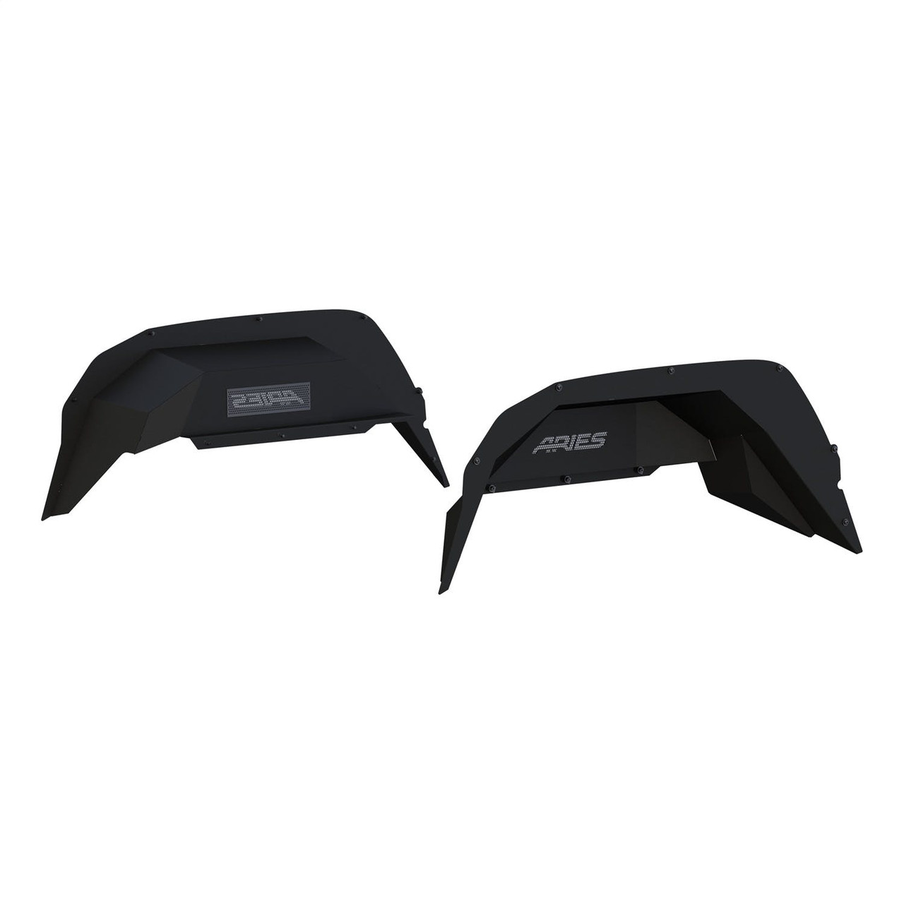 Aluminum Fender Flares, Rear Inner, Black | (20-25) Gladiator JT | 2500555
