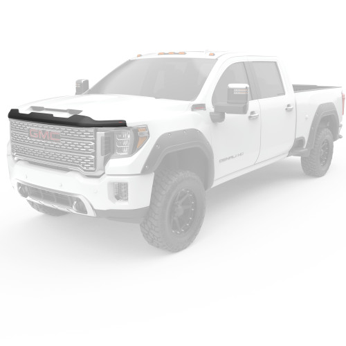 SuperGuard Hood Deflector, Dark Smoke | (20-24) Sierra 2500/3500HD | 301951