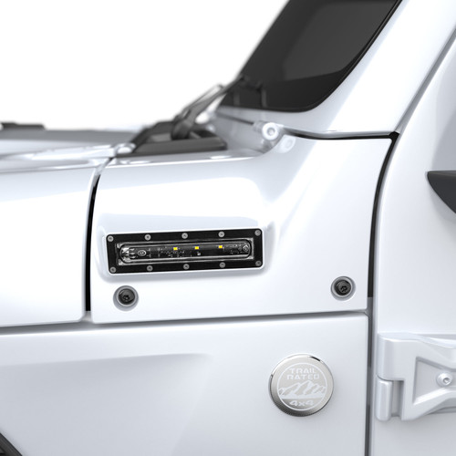 VSL LED Side Light White, White | (18-24) Wrangler JL, (20-24) Gladiator JT | VSLJP0190