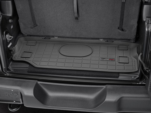 Cargo Liner, Black | (18-25) Wrangler JL, 2 Doorw/ SubwooferBehind 2nd Road Seating | 401197