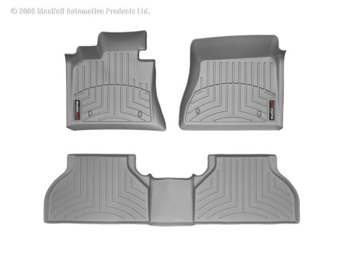 Floor Liners, Front and Rear, Gray | (14-18) Wrangler JK, 4 Door | 46573-1-2