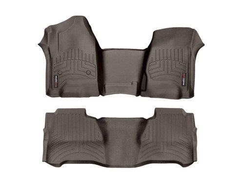 Floor Liners, Front and Rear, Cocoa | (12-16) Super Duty F-250/F-350/F-450/F-550 | 474331-473052