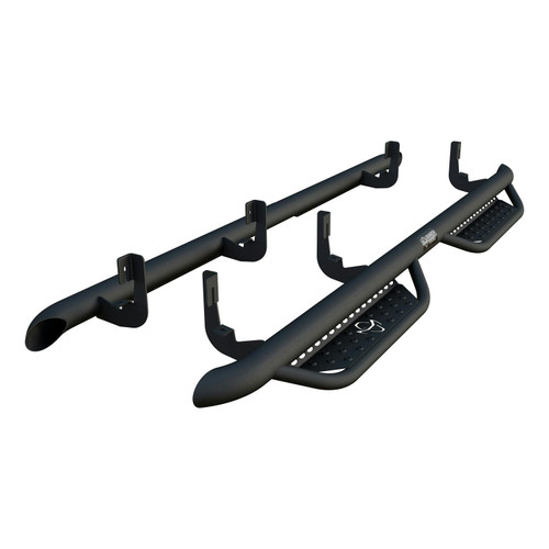 Ranch Hand Midnight Running Steps | (19-24) Silverado/Sierra 1500, (20-24) Silverado/Sierra 2500HD/3500HD, Crew Cab | MRSC191C1B4S