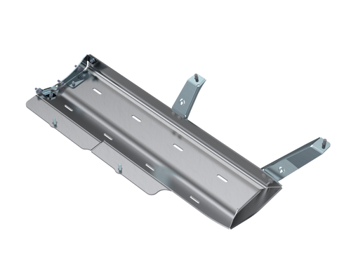 Exhaust Skid Plate | (18-25) Wrangler JL, 3.6L/2.0L & 392, 4 Door | JL4118