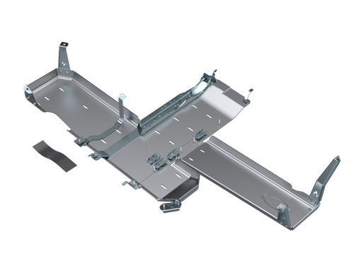 Full Bellypan Skid Plates With Oil Door, Aluminum | (18-25) Wrangler JL, 2.0L, 2 Door | JL4168