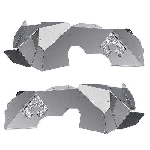 Inner Fender Liners, Front, Vented, Aluminum | (18-25) Wrangler JL, (20-25) Gladiator JT | JL5113
