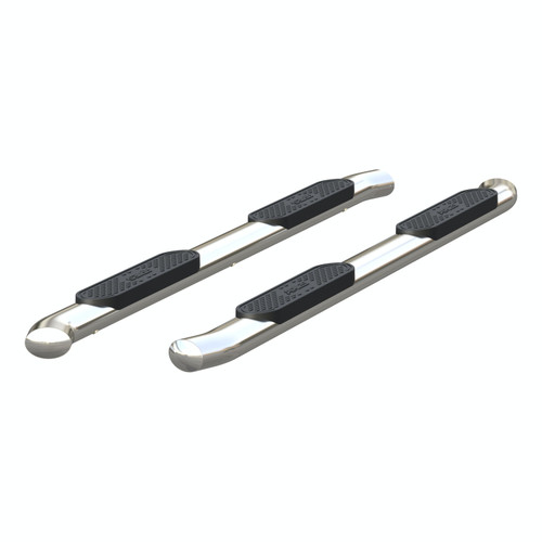4" Oval Side Steps, Polished Stainless | (19-24) Ranger, Crew Cab | S223046-2