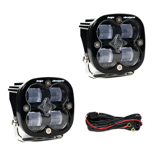 Squadron SAE LED Light Pod, Pair, Fog, Clear | Universal  | 257801